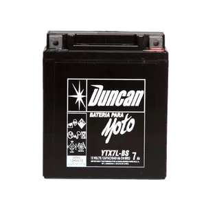 Batería de Moto Duncan Modelo YTX7L BS AGM